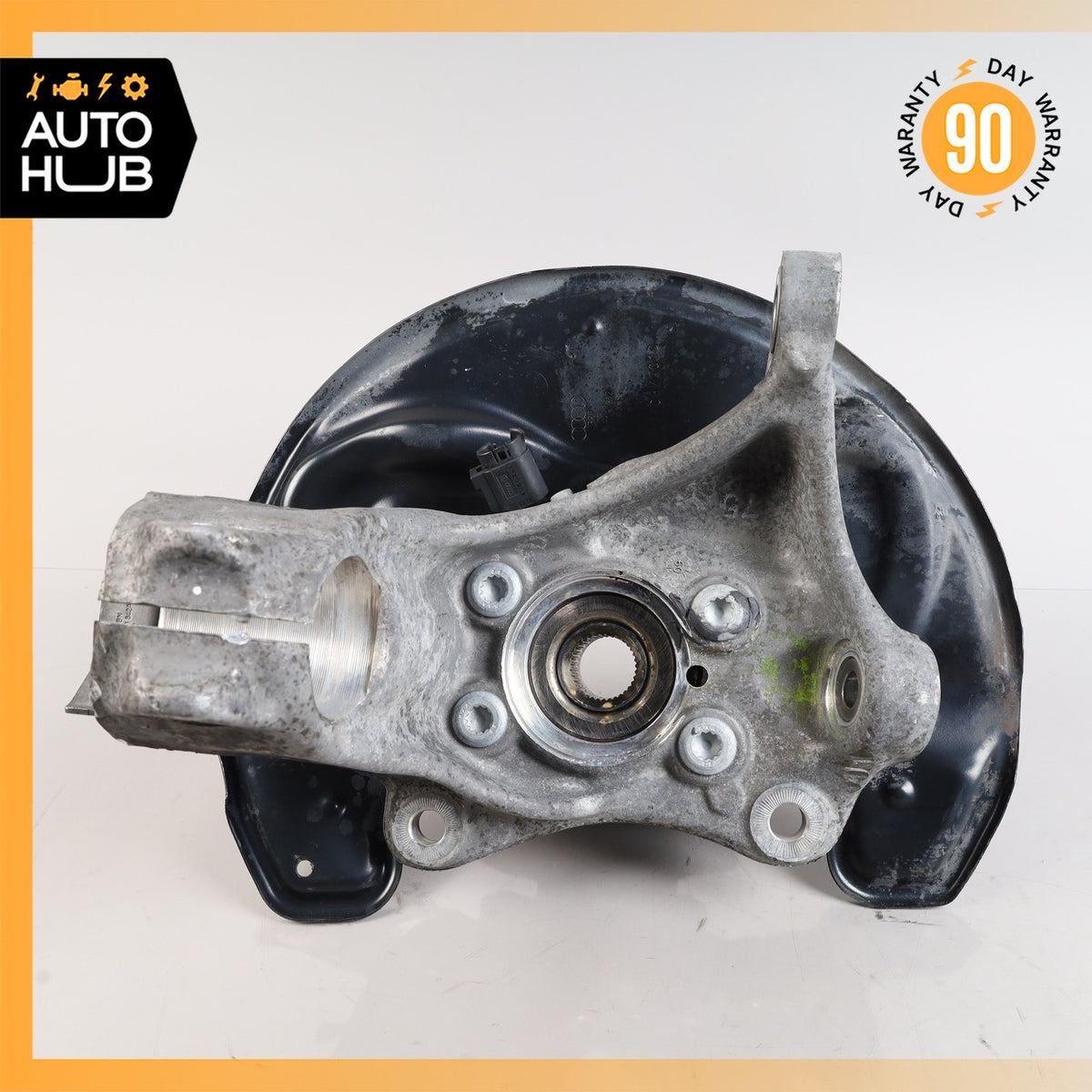 08-15 Audi 8J TT Front Right Side Spindle Knuckle Hub w/ Shield OEM - photo 13
