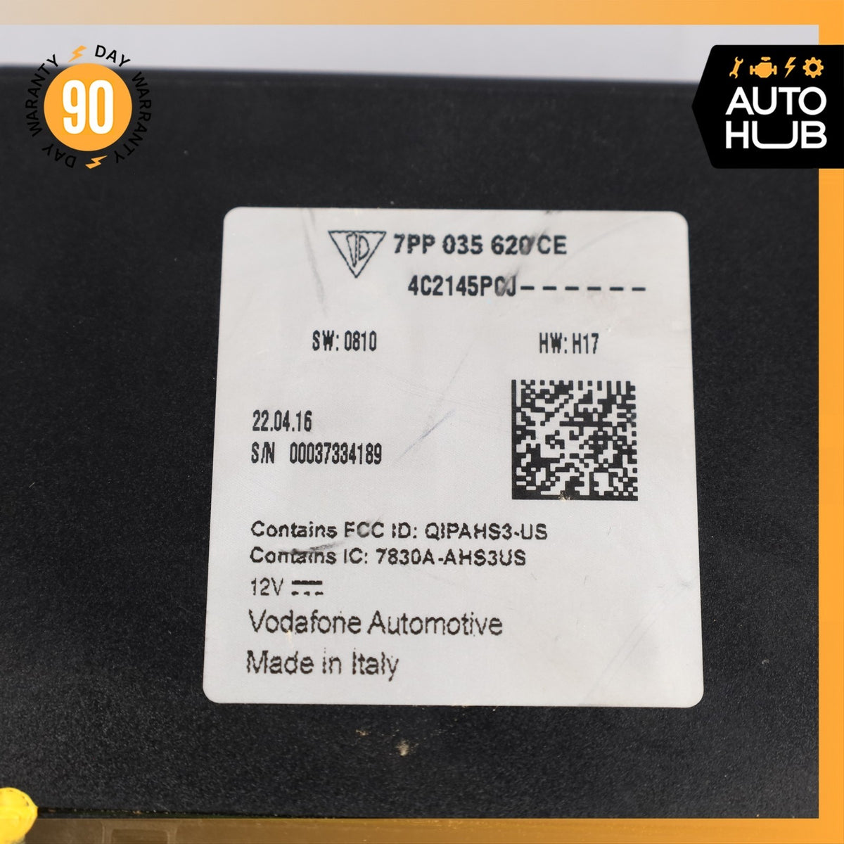 15-18 Porsche Cayenne 958 Navigation Command Module Unit 7PP035620CE OEM - photo 10