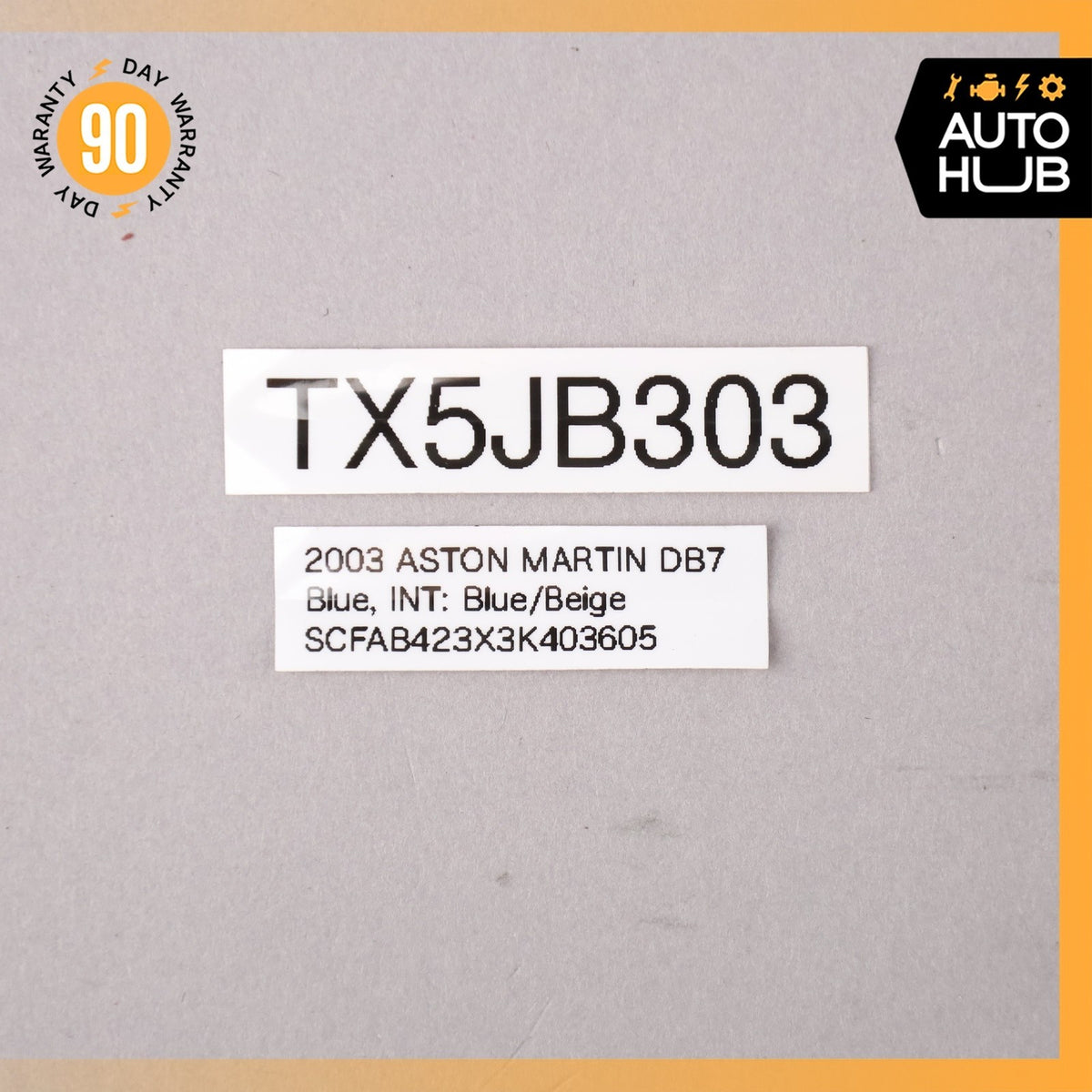 Aston Martin DB7 Vantage Engine Motor Ignition Coil Valve Cover OEM - photo 8
