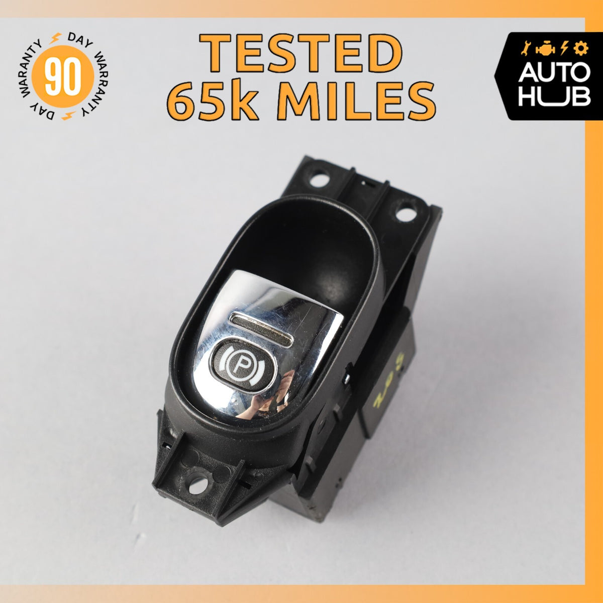 03-18 Bentley Continental GT GTC Electronic Parking Button Switch OEM 65k - photo 1