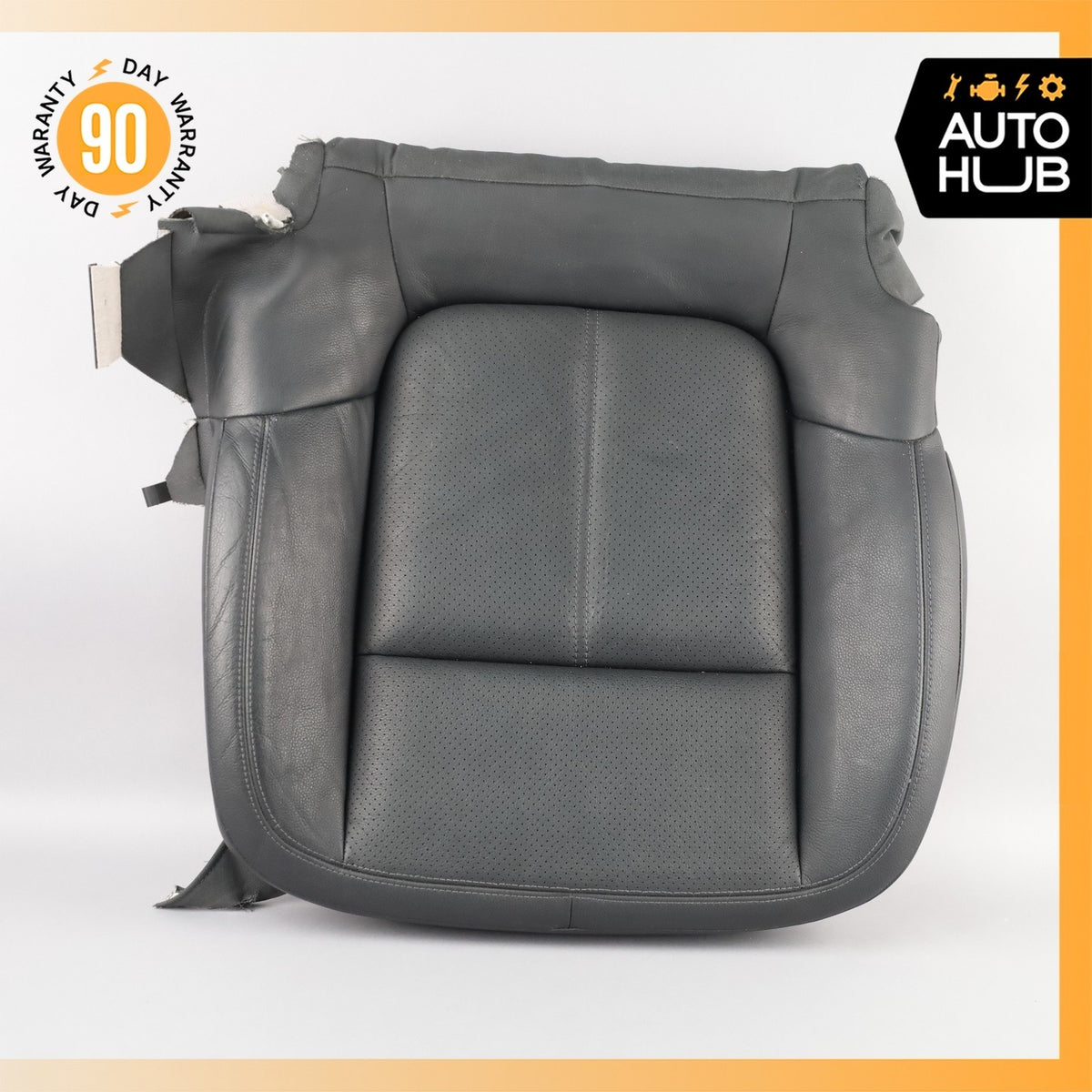 11-18 Porsche Cayenne 958 Front Right Lower Bottom Seat Cushion Black OEM - photo 1