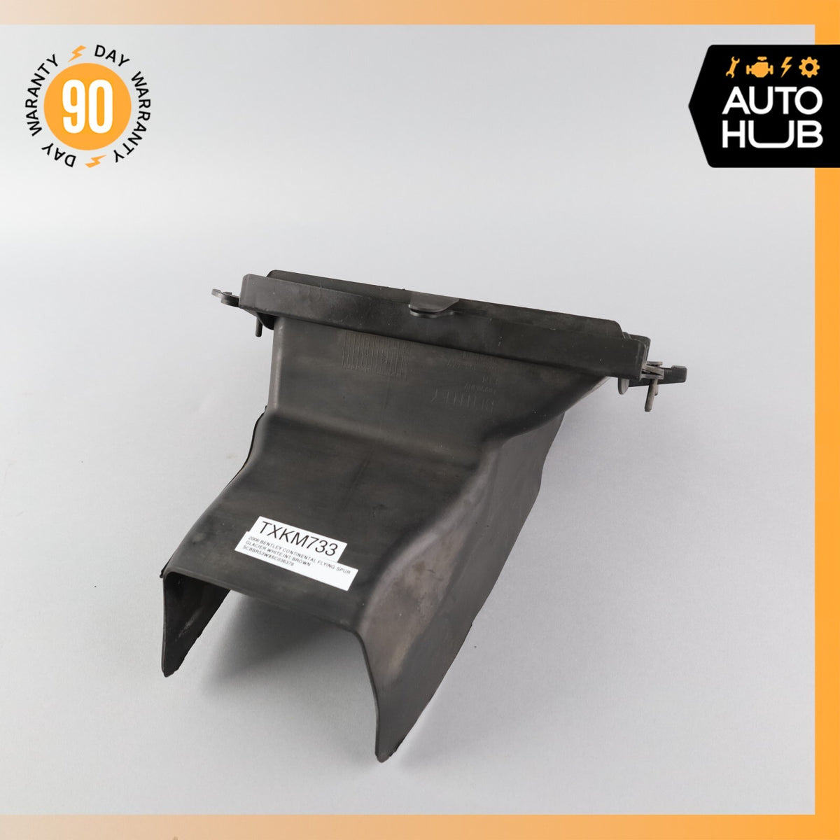 Bentley Continental Flying Spur Left Side Intercooler Air Duct Shroud OEM 56k - photo 2