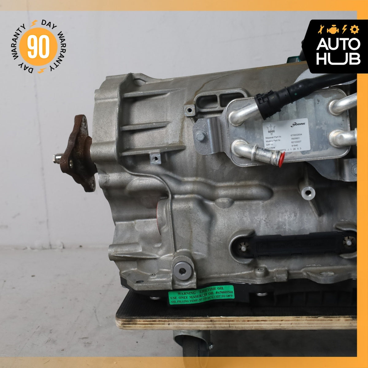14-16 Maserati Quattroporte M156 RWD Automatic Transmission 670002340 OEM 90k - photo 5