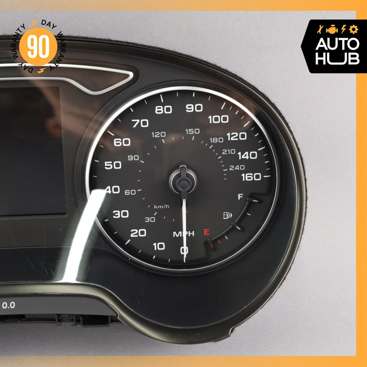 2016 Audi 8V A3 E-Tron Instrument Cluster Speedometer 8V0920972G OEM 94k - photo 6
