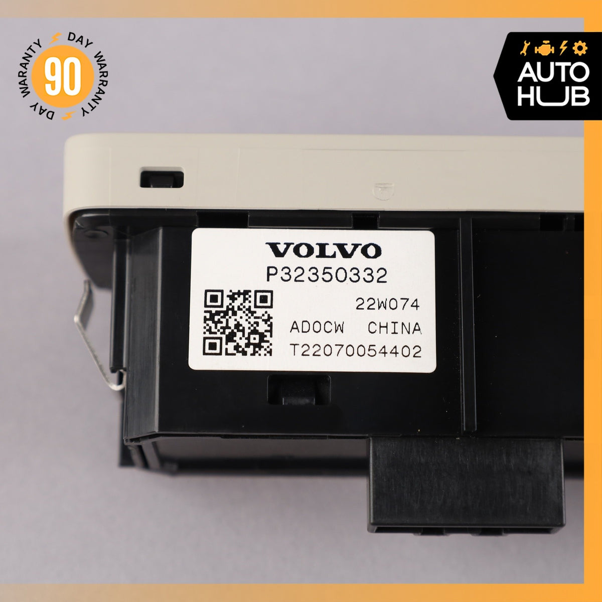 19-25 Volvo S60 Dash Dashboard Trunk Lid Release Open Opener Switch OEM 60k - photo 8