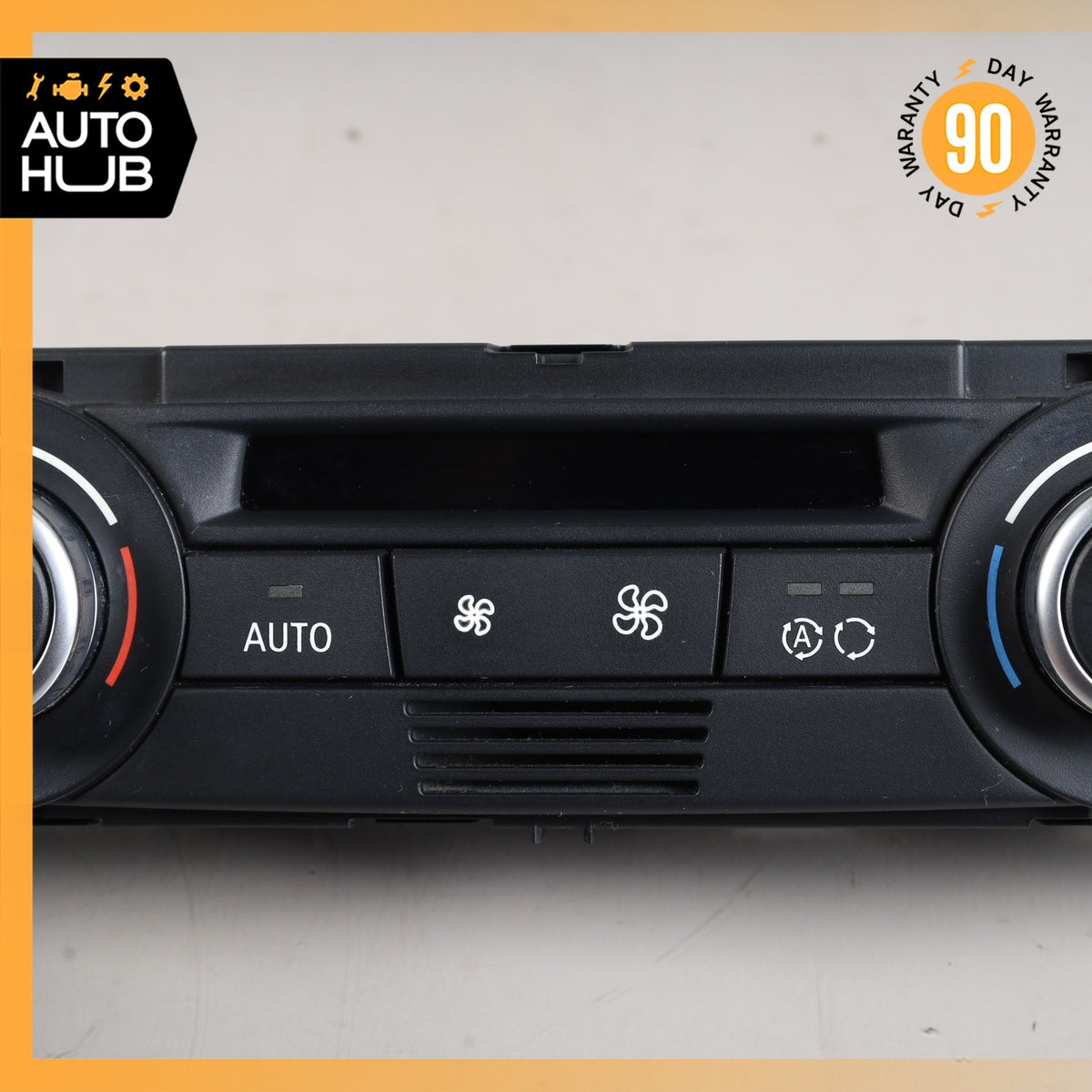 07-09 BMW E90 328i 335i Automatic Climate Control Control Module Unit OEM 67k - photo 4