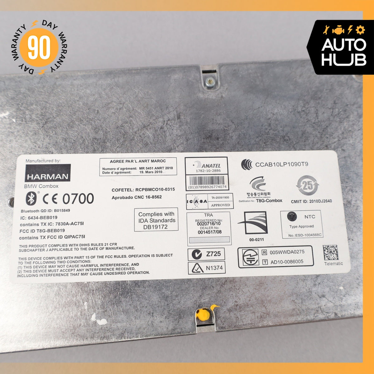12-18 BMW F30 328i 320i 335i Telematics Bluetooth Communication Module OEM - photo 9