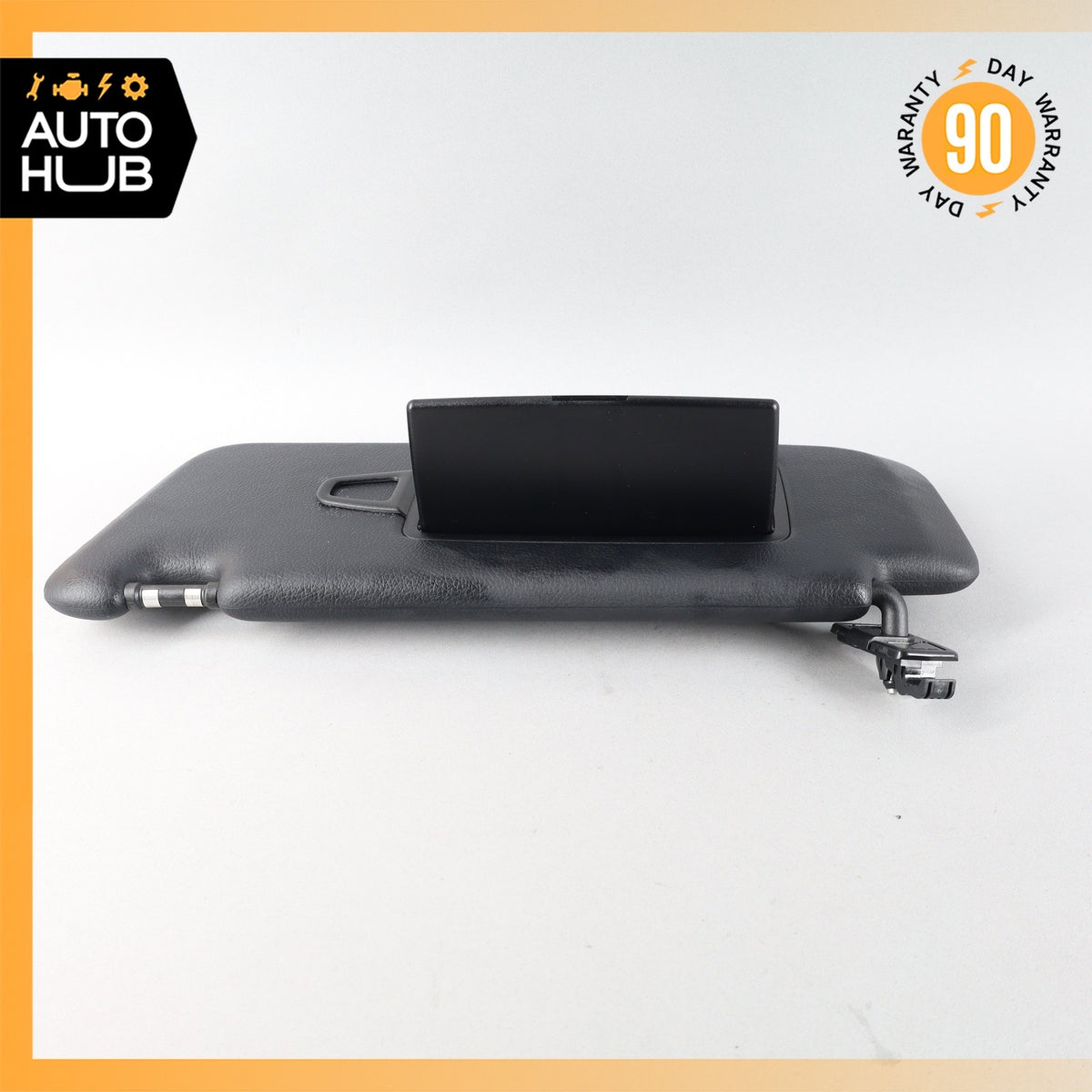 17-18 Mercedes W205 C63 AMG C43 AMG Left Side Sunvisor Sun Visor Black OEM - photo 11
