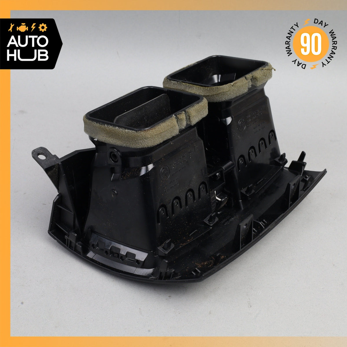 14-18 BMW F15 X5 Rear Center Console Air Vent Trim Bezel 64229252012 OEM - photo 11