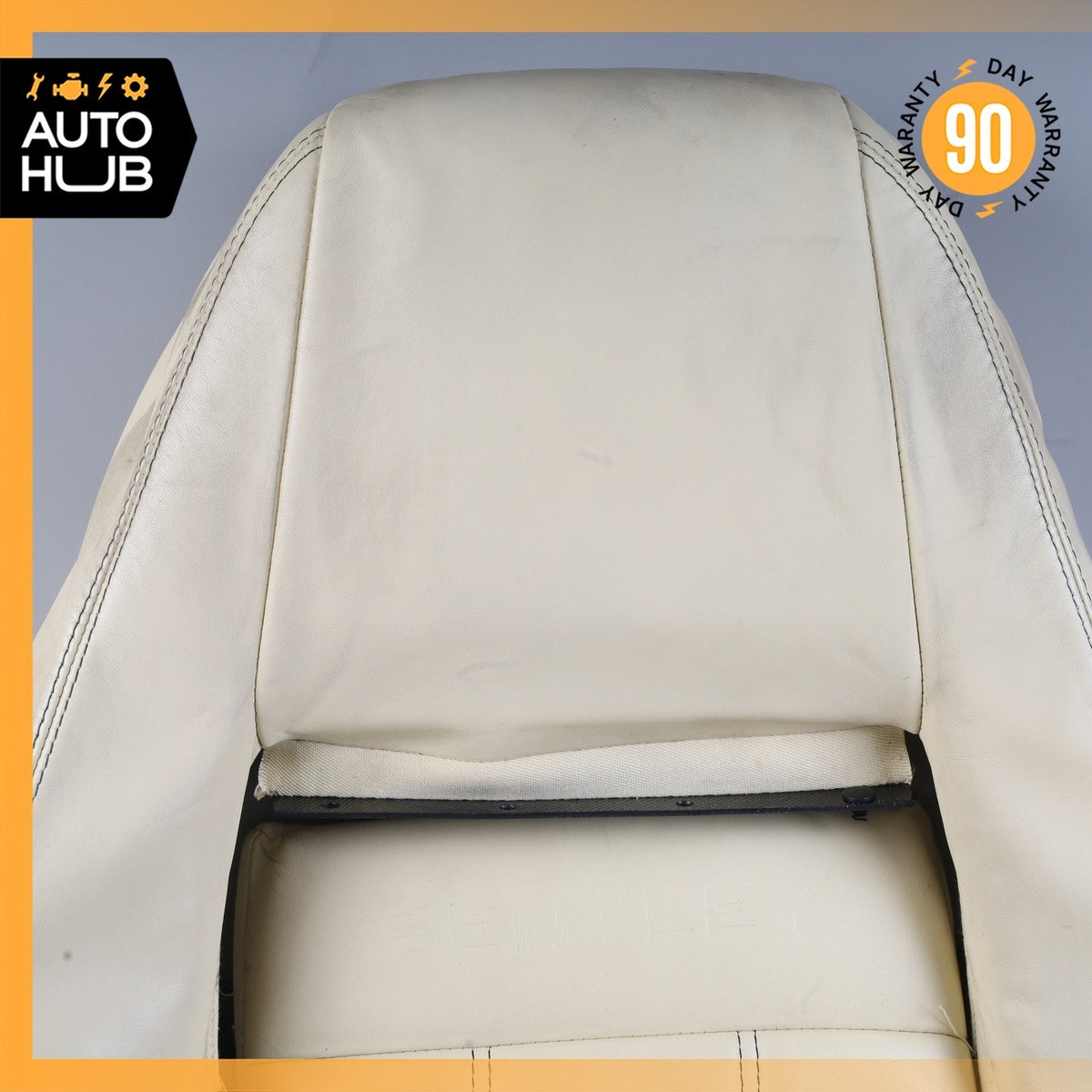 07-11 Bentley Continental GTC GT Front Left Side Seat Upper Back Cushion OEM 40k - photo 4