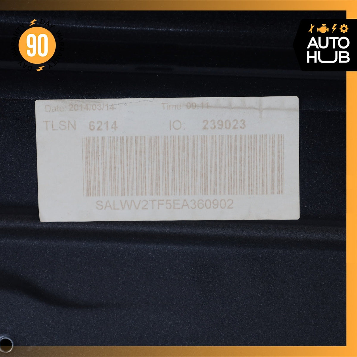 14-22 Range Rover Sport L494 Front Left Driver Side Door Panel Shell Black OEM - photo 23