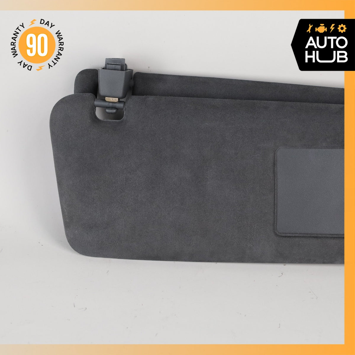 15-18 Porsche Cayenne 958 Turbo Sun Visor Sunvisor Right Side Suede OEM - photo 9