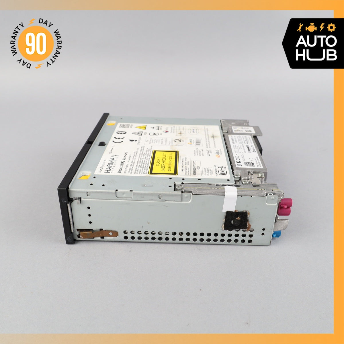 17-18 Porsche Macan 95B AM FM Radio Navigation CD Head Unit 95B035880K OEM - photo 3