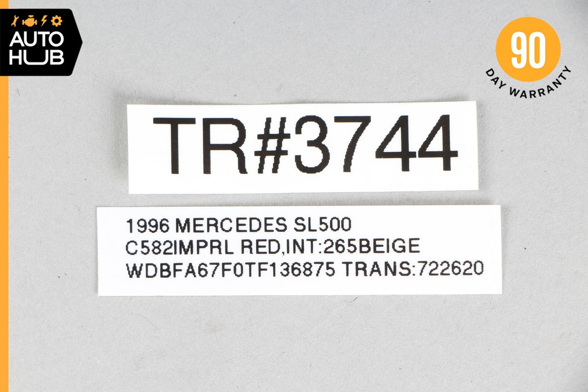 95-02 Mercedes R129 SL500 SL320 Rear Right Side Pad Wear Sensor 1295409113 OEM - photo 9