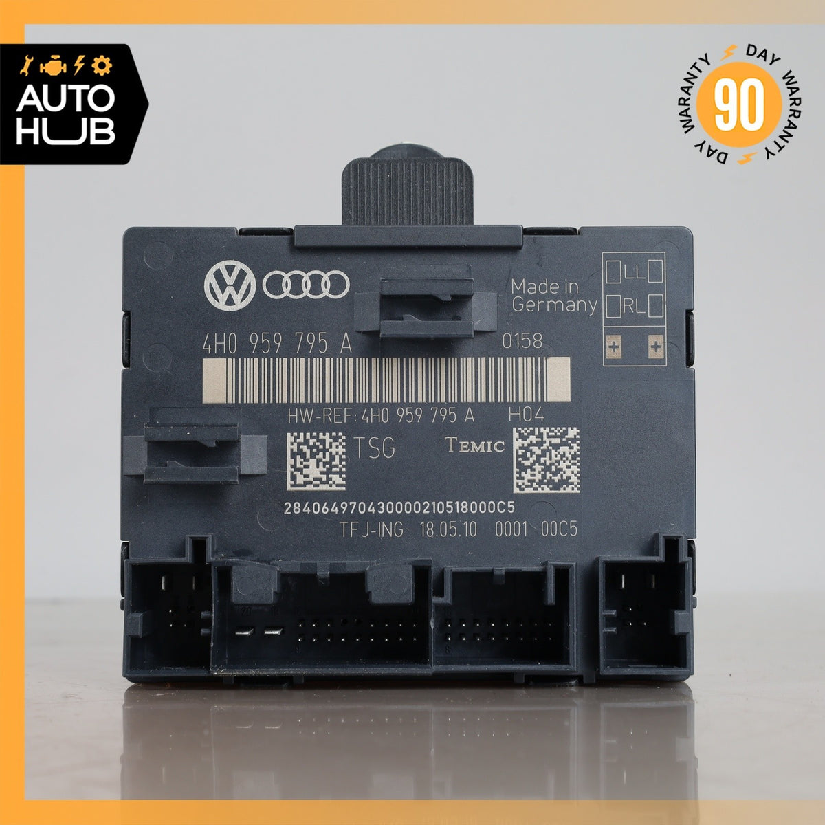 Audi D4 A8 Rear Left or Right Side Door Control Module OEM - photo 2