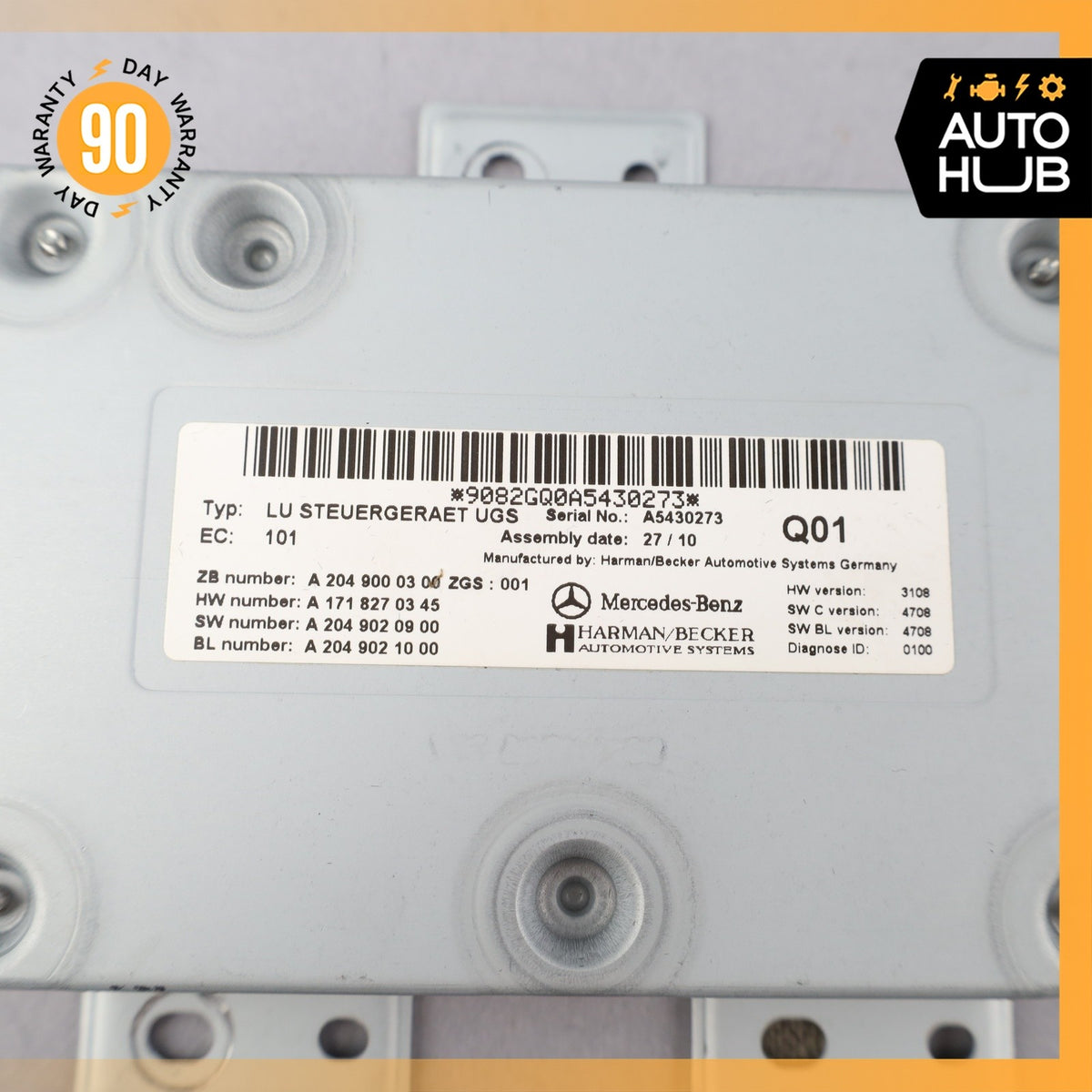 Mercedes W251 R350 E350 CLS550 Communication Interface Module 2049000300 OEM - photo 8