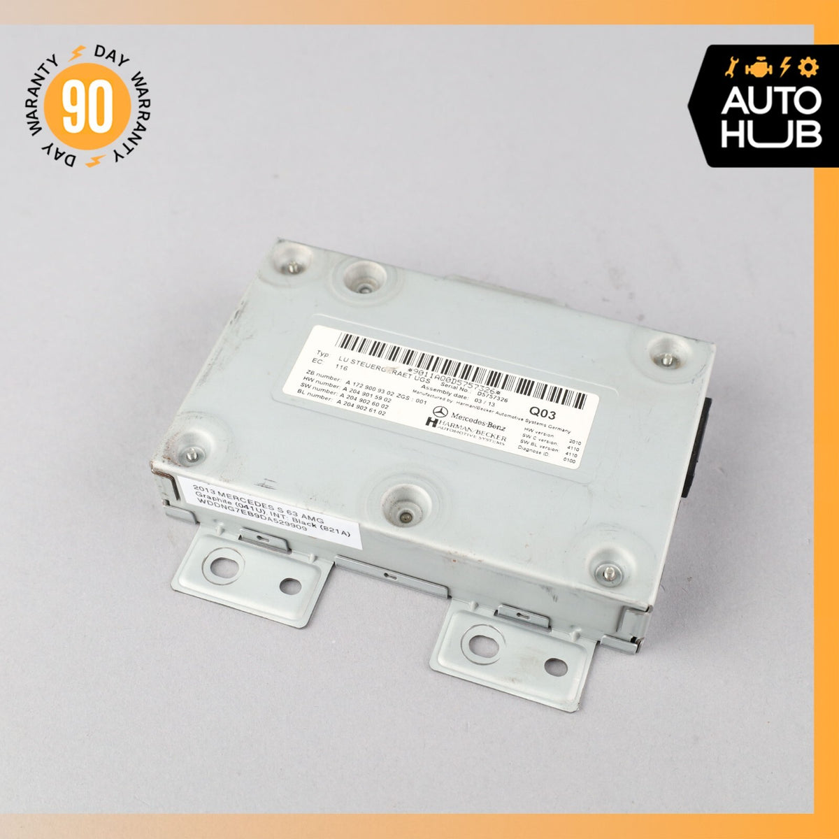 Mercedes W221 S63 CL550 SLK350 Communication Interface Module OEM - photo 1