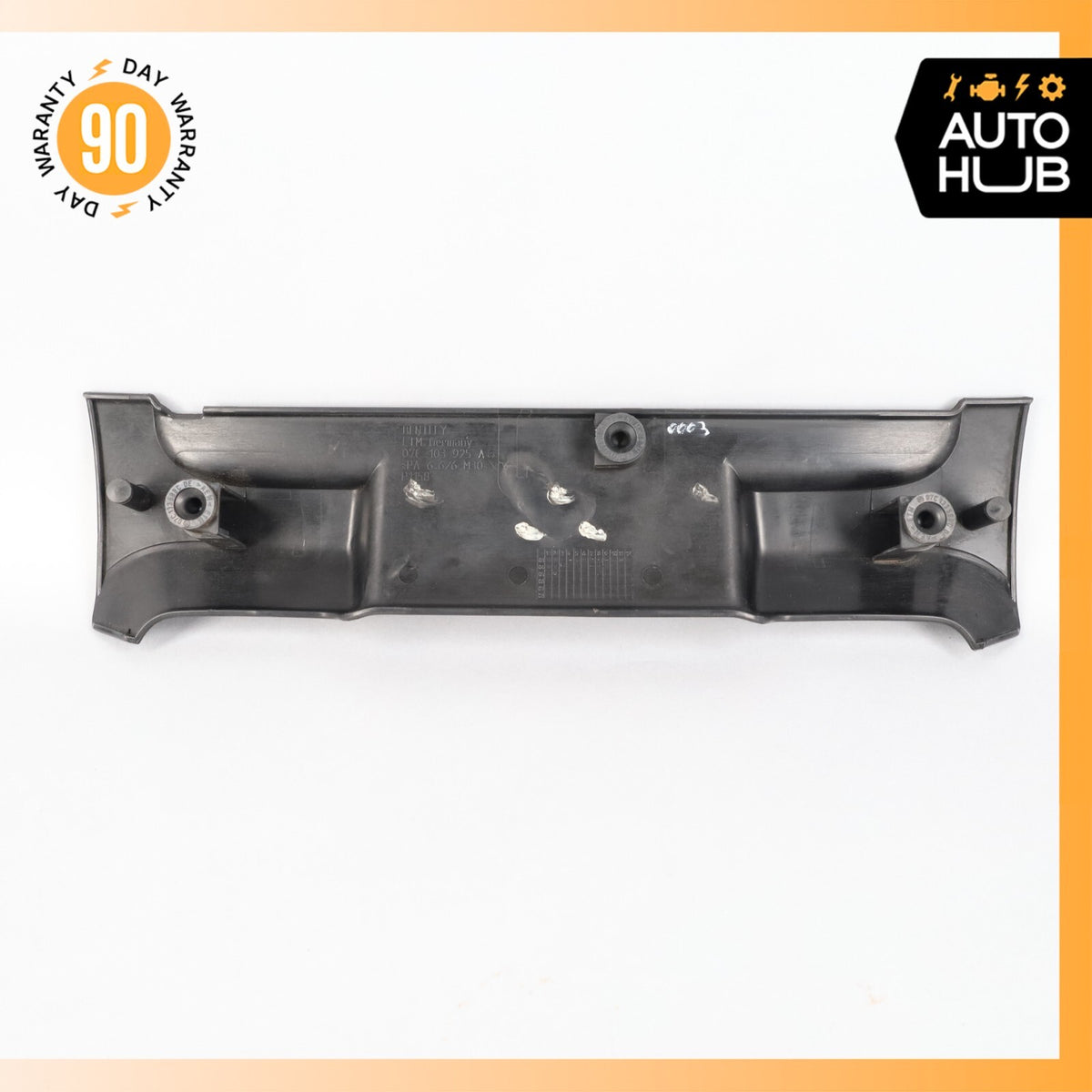 03-13 Bentley Continental Flying Spur Engine Compartment Rear Cover Panel OEM - photo 5