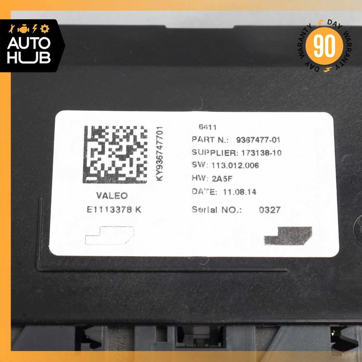 14-21 BMW i3 I01 Air Conditioning AC A/C Climate Control Module OEM 58k - photo 8