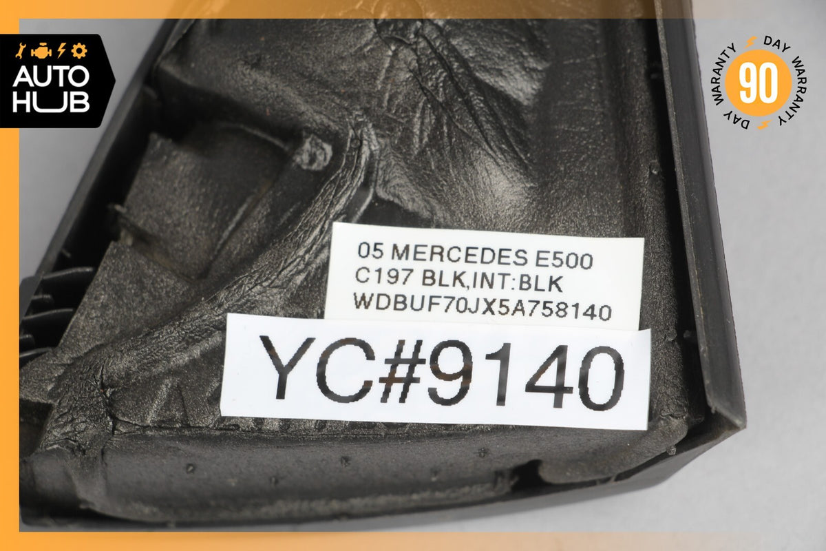 03-06 Mercedes W211 E500 E55 Tweeter Speaker Cover Left Driver Side Black OEM - photo 10
