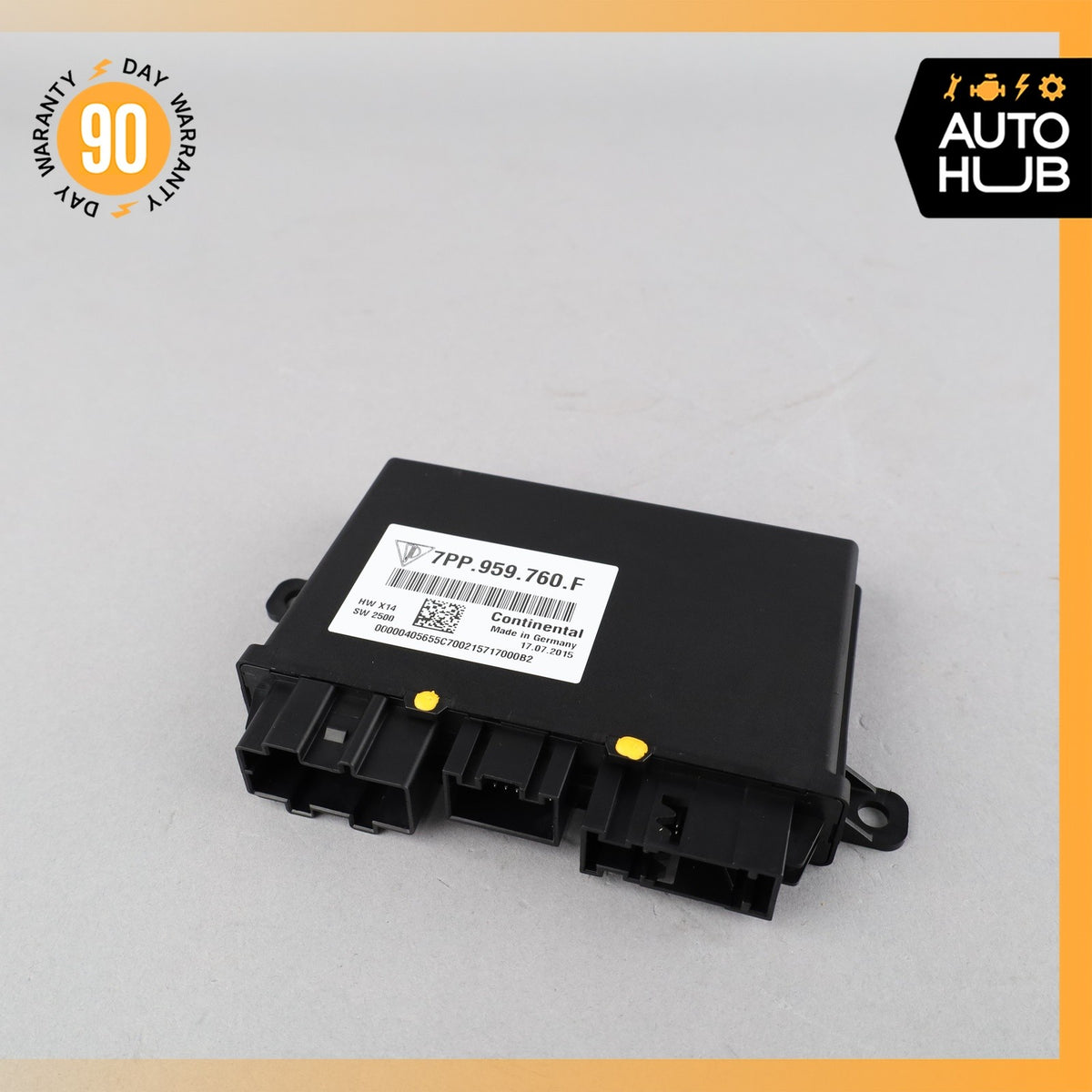Porsche Cayenne 958 Front Left or Right Seat Control Module Unit 7PP959760F OEM - photo 1