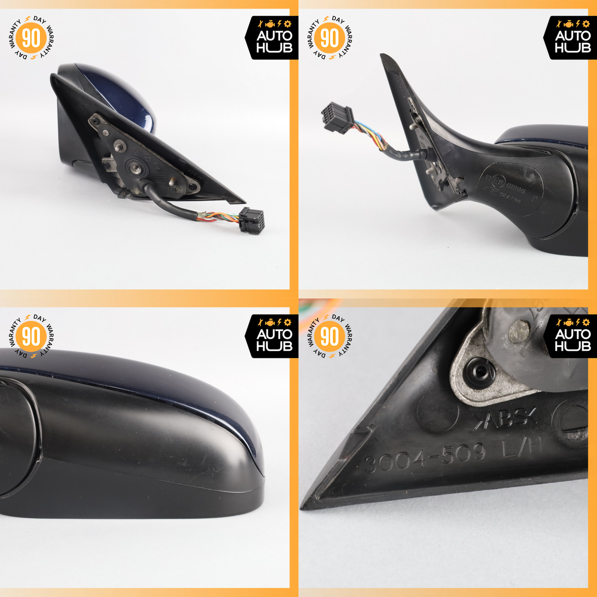 00-04 Aston Martin DB7 Vantage Side View Door Mirror Left 65124719AA OEM 38k - photo 22