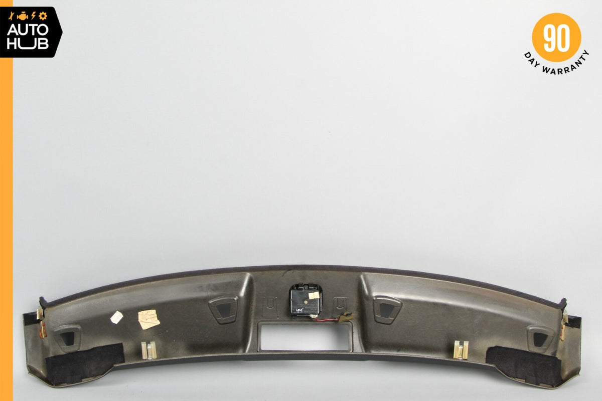 97-04 Mercedes R170 SLK230 SLK320 Front Top Upper Headliner Trim Panel Black OEM - photo 6