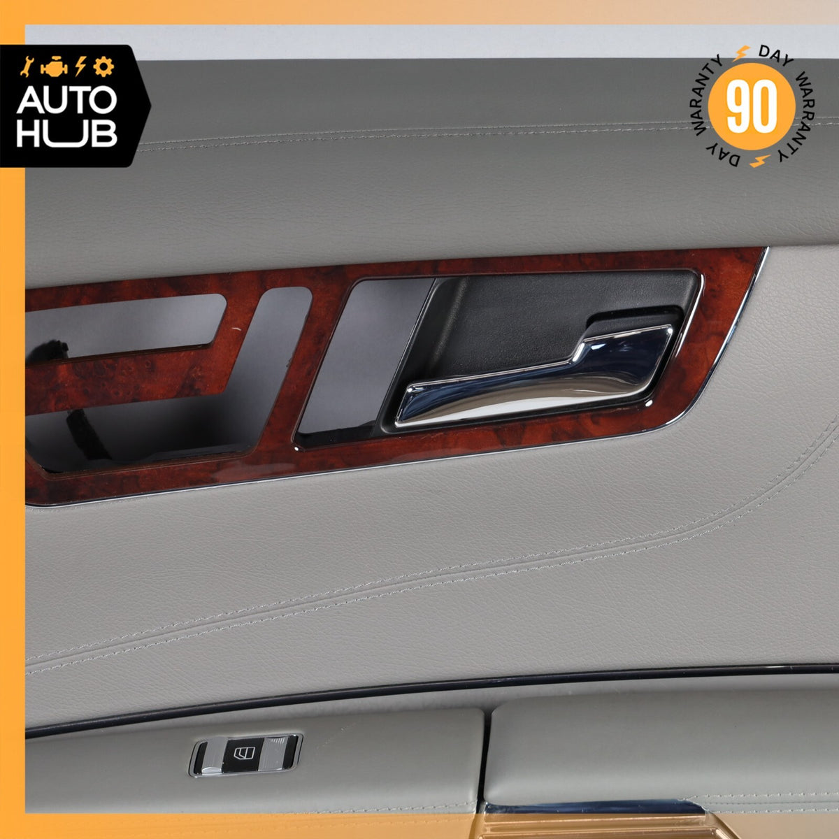 07-10 Mercedes W216 CL550 Front Right Passenger Interior Door Panel Gray OEM - photo 4