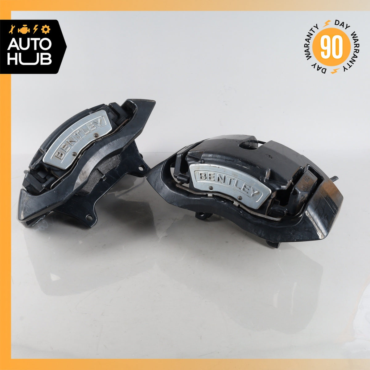 03-13 Bentley Continental GT GTC Front Brake Calipers Left and Right Set OEM - photo 2