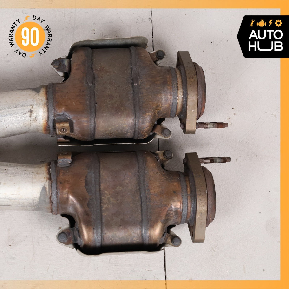 14-19 Chevrolet Corvette C7 Exhaust Mid Pipe Center Resonator Silencer OEM 32k - photo 6