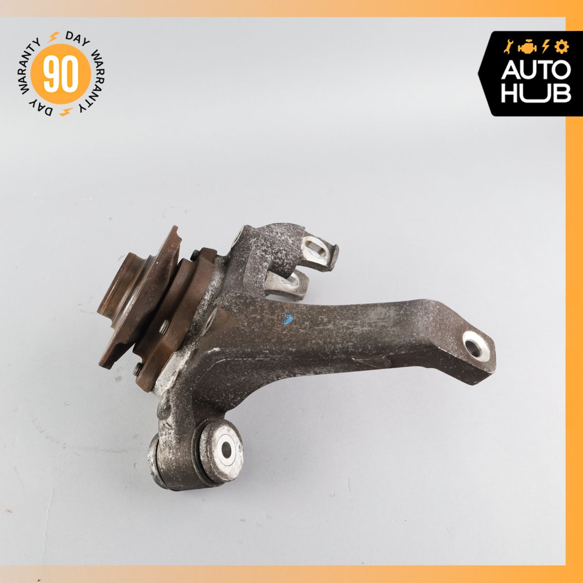 03-13 Bentley Continental Flying Spur Rear Left Side Spindle Knuckle Hub OEM 58k - photo 3