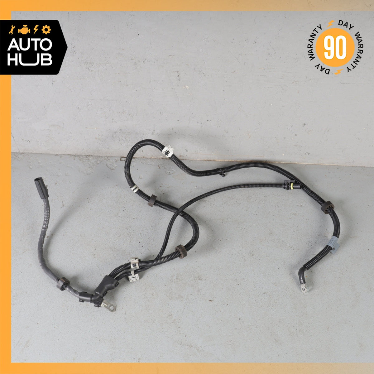 13-15 Mercedes X204 GLK250 Battery Starter Alternator Cable Harness OEM OEM - photo 9