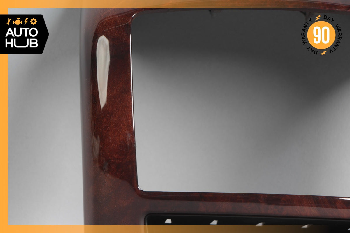 07-13 Mercedes W221 S550 S400 S350 Center Console Rear AC Control Trim Bezel OEM - photo 4