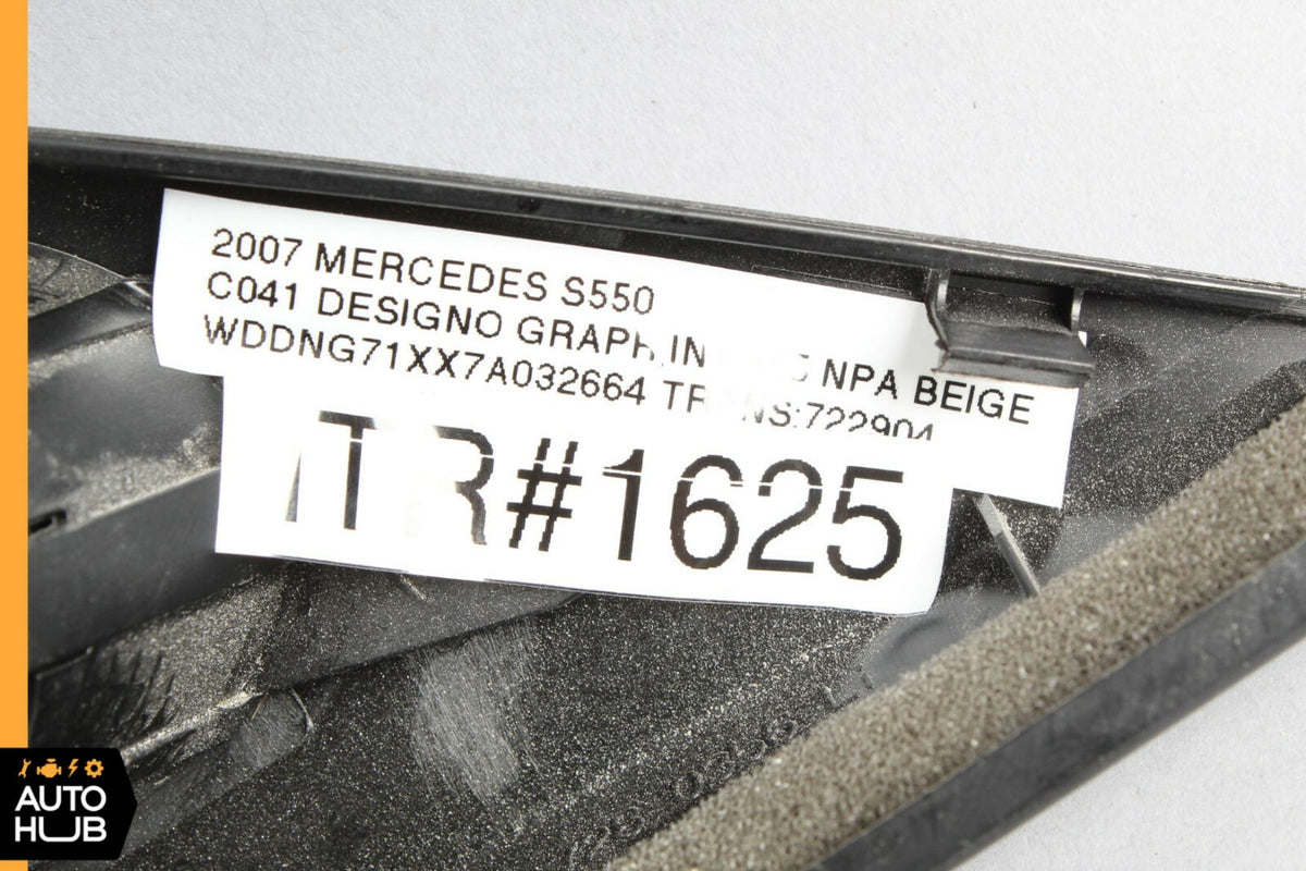 07-13 Mercedes W221 S400 S550 Door Corner Speaker Left Driver Black 2217280356 - photo 6