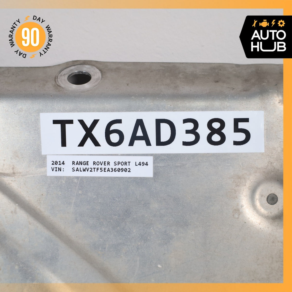 13-22 LR Range Rover Sport L494 L405 Front Engine Under Splash Shield Cover OEM - photo 17
