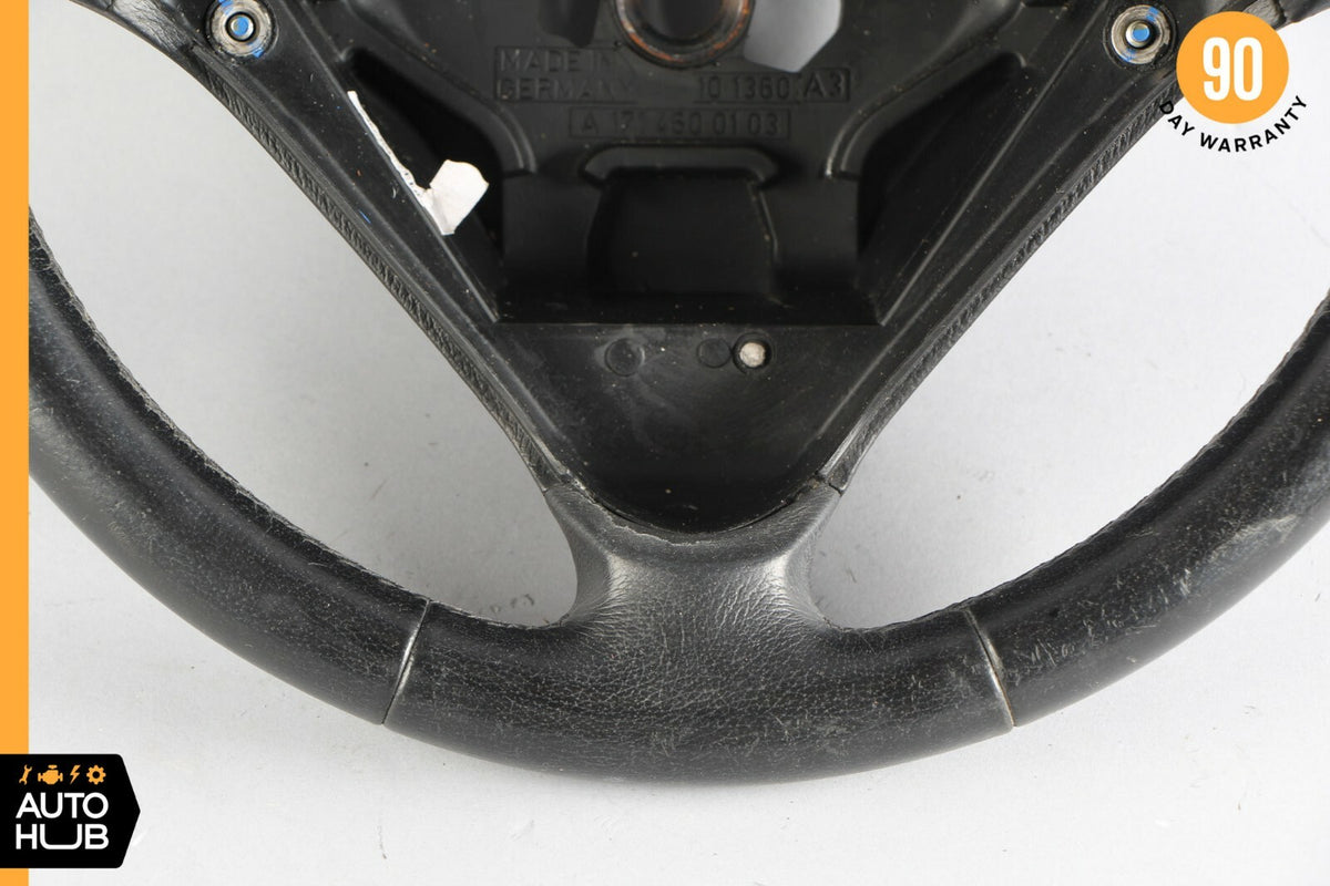 05-08 Mercedes W203 C280 C350 SLK280 Sport Steering Wheel Black OEM - photo 6
