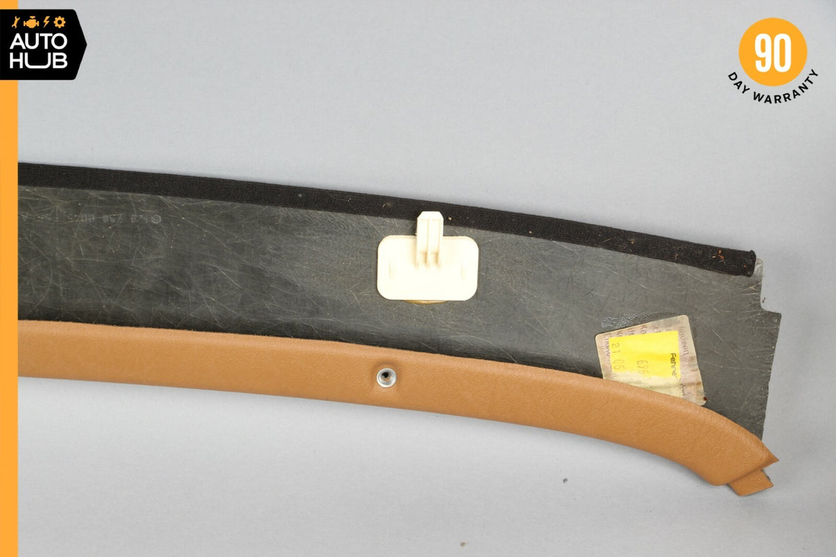 92-02 Mercedes R129 SL320 SL500 Hard Top Rear Lower Trim Molding Panel Java OEM - photo 10