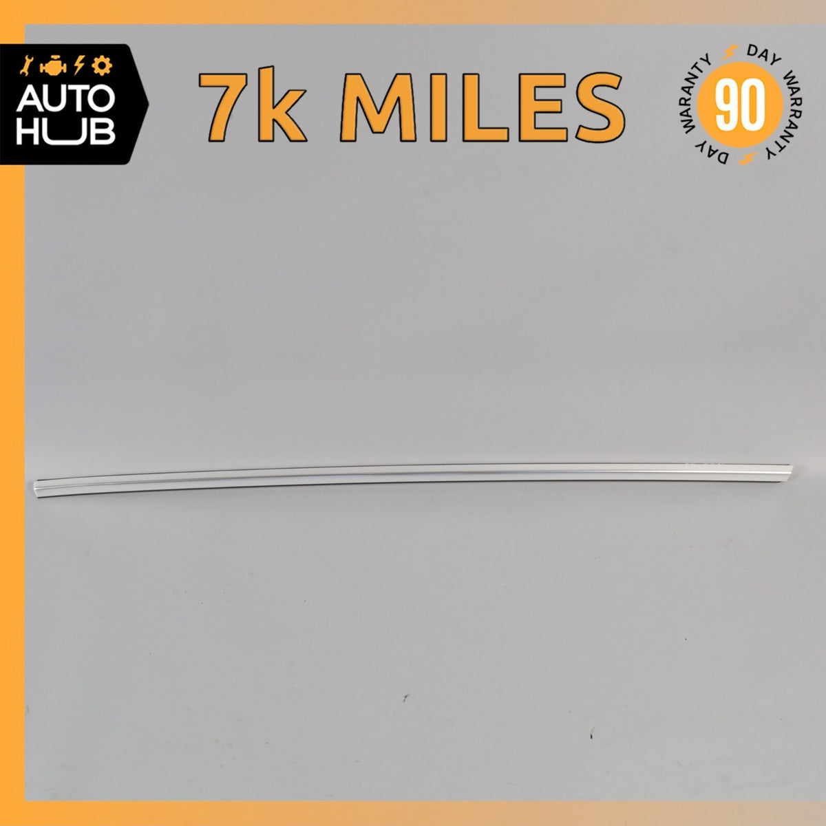 19-23 Aston Martin DB11 Convertible Exterior Door Upper Molding Trim Left OEM - photo 1