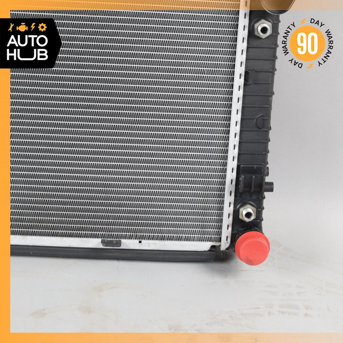 03-06 Mercedes R230 SL500 Engine Cooling Radiator AC A/C Condenser OEM - photo 6