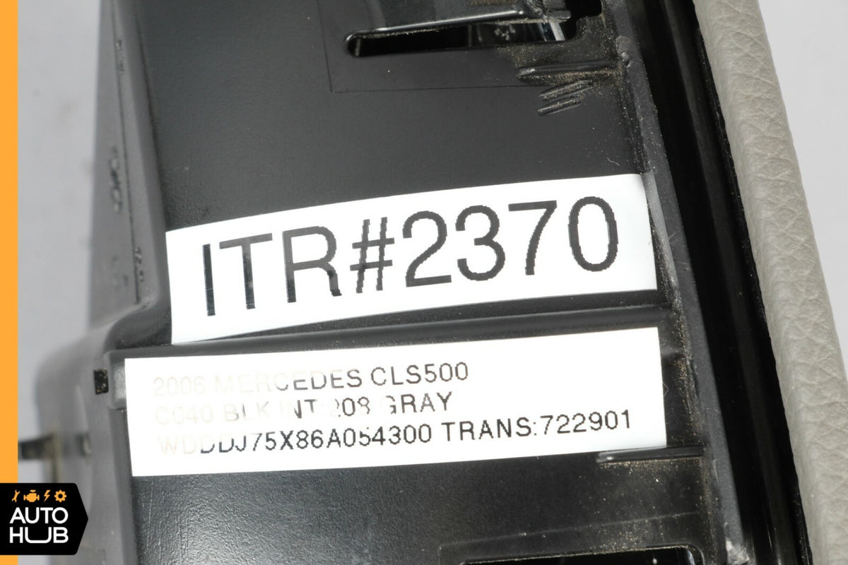 06-11 Mercedes W219 CLS500 CLS350 Door Ash Tray Compartment Rear Right Gray OEM - photo 9