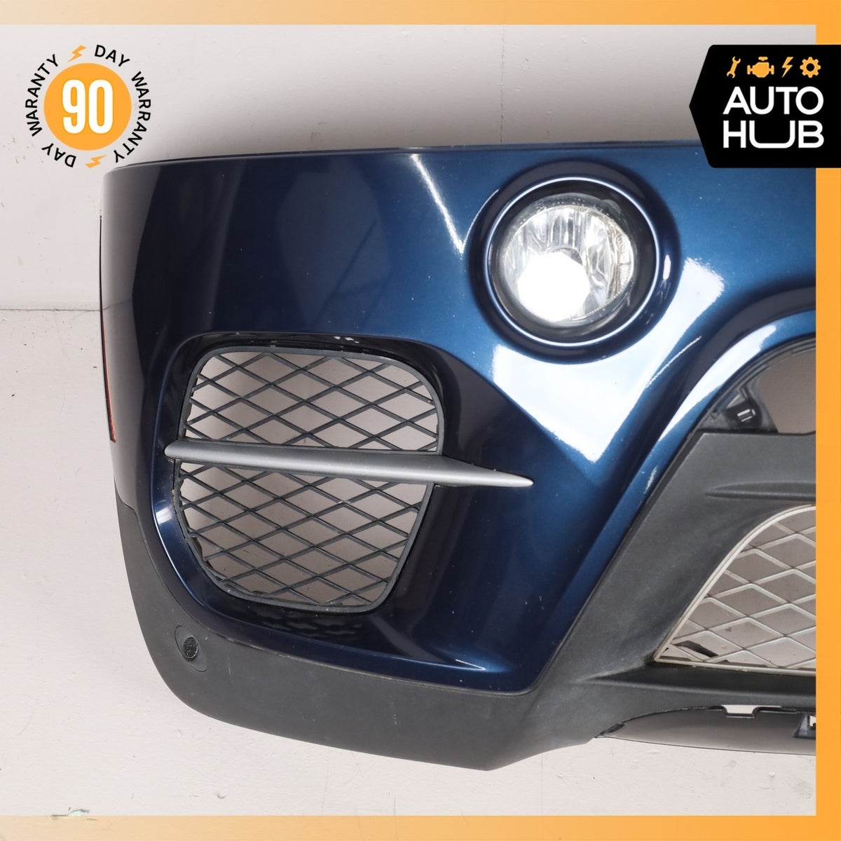 11-13 BMW E70 X5 Sport Front Bumper Cover Assembly Blue Aftermarket - photo 3