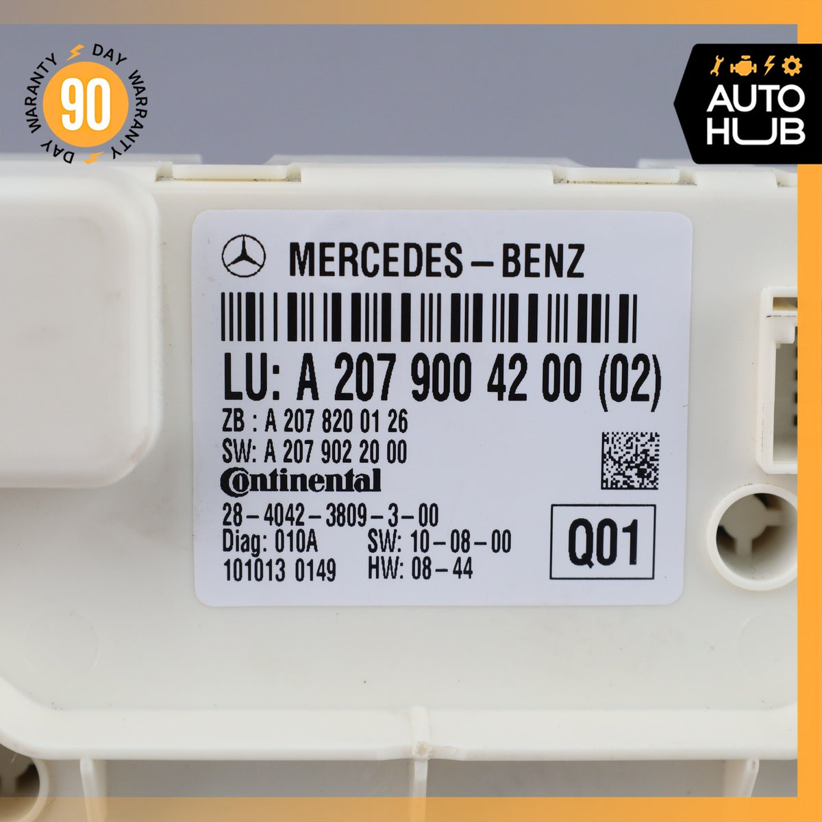 Mercedes W207 E350 Convertible Soft Top Roof Control Module Unit 2079004100 OEM - photo 10