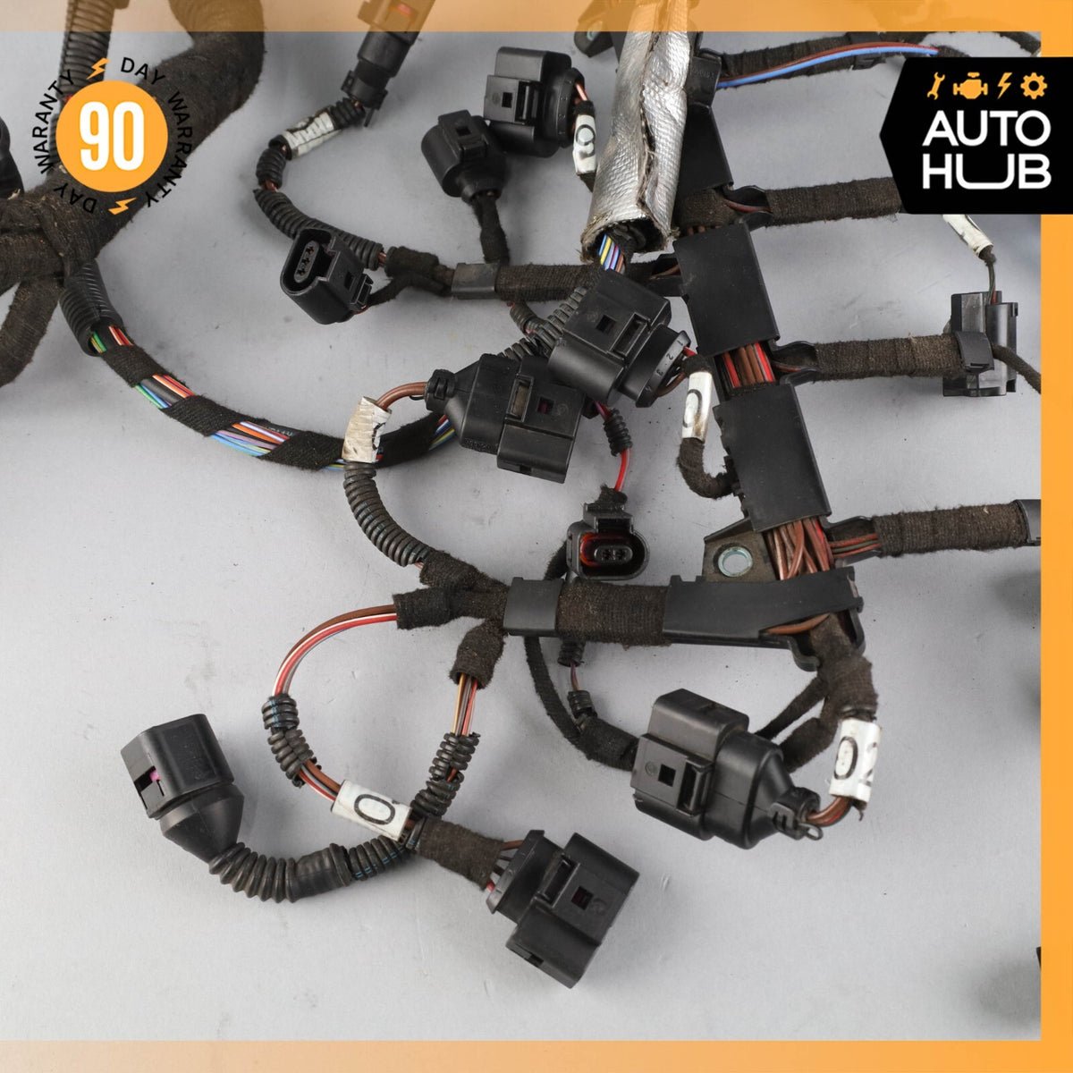 Bentley Continental Flying Spur 6.0L Engine Ignition Wire Cable Harness OEM 53k - photo 9