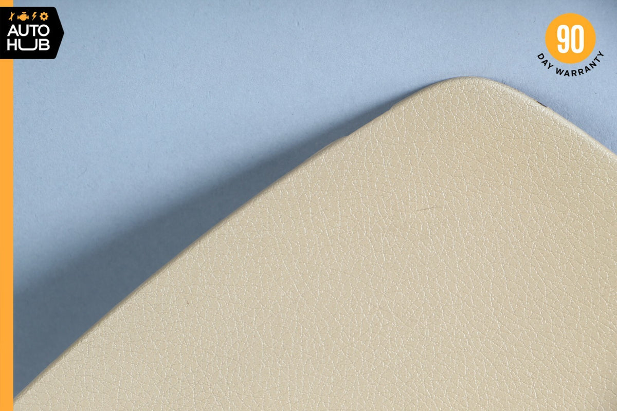 06-09 Mercedes W211 E350 E500 Right Side Dashboard Trim Cover Panel Beige OEM - photo 2