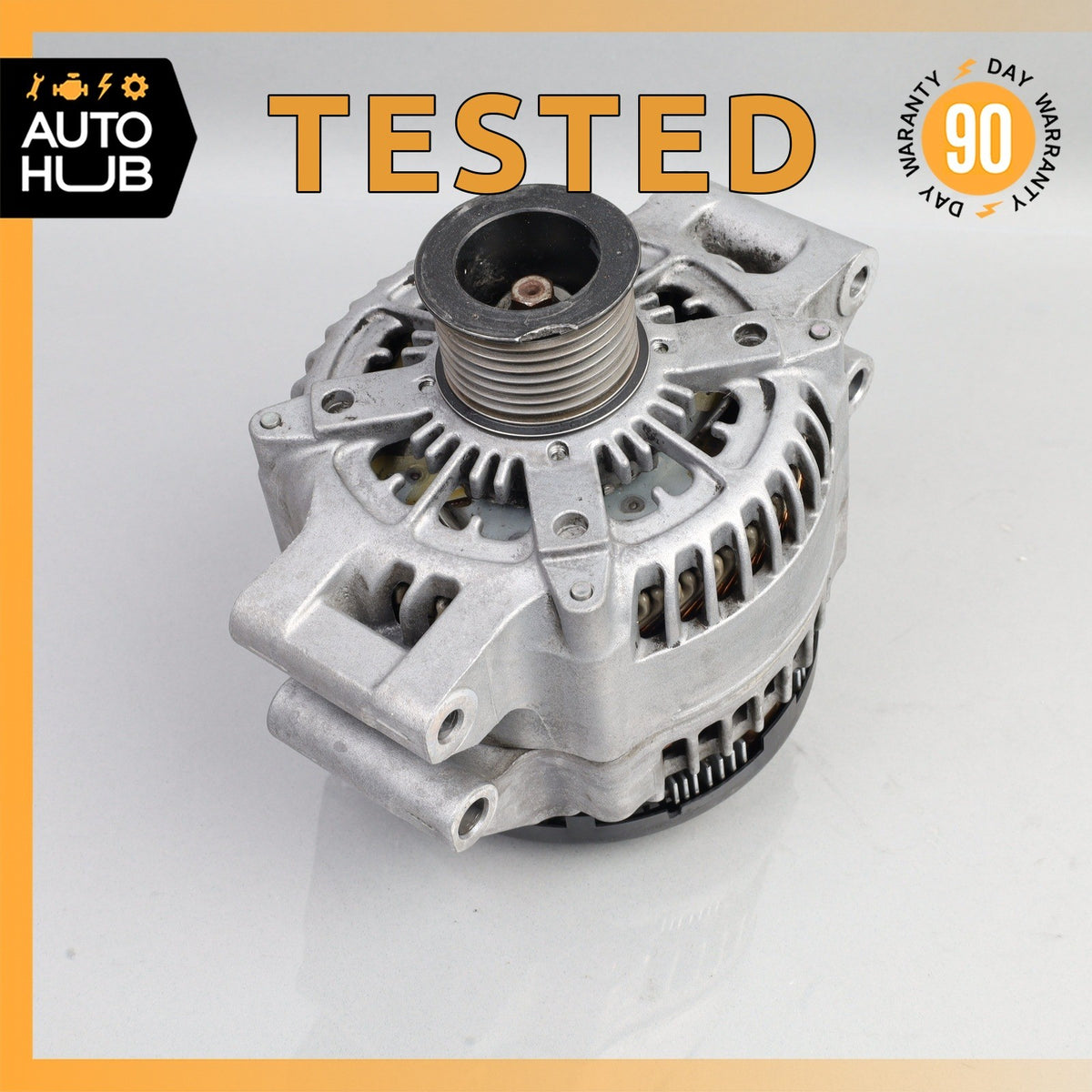 12-19 BMW F01 740i X3 X4 X5 X6 Engine Motor Generator Alternator 7616119 OEM - photo 1