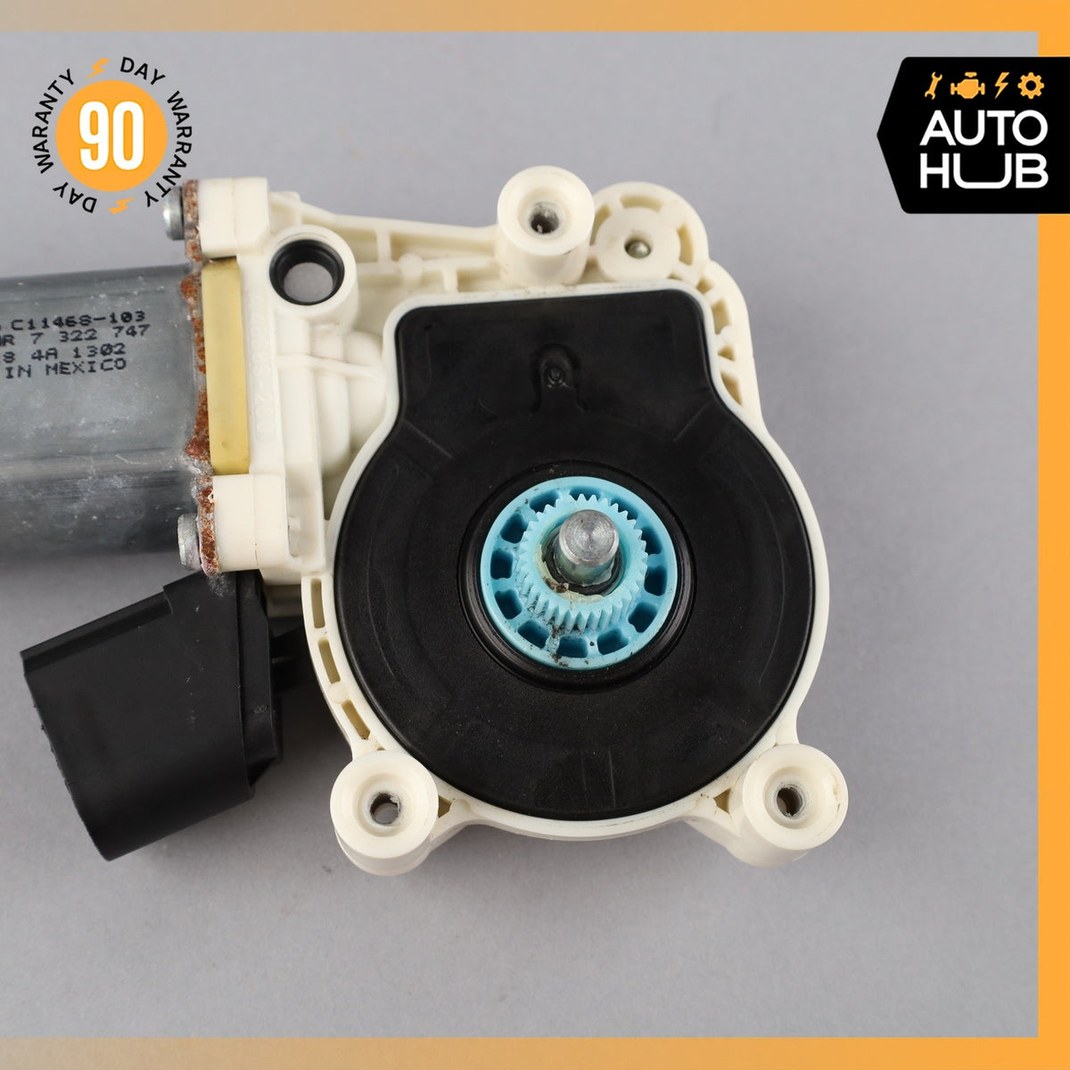 14-19 BMW F15 X5 X6 Front or Rear Left Window Regulator Motor 67627322747 OEM - photo 7