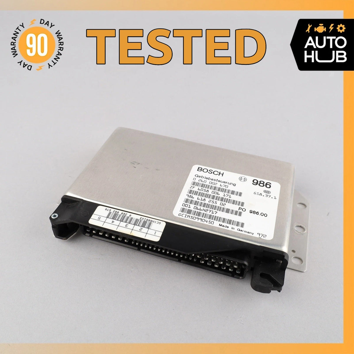 Porsche Boxster 986 2.7L Automatic Transmission Control Unit TCU TCM OEM - photo 1