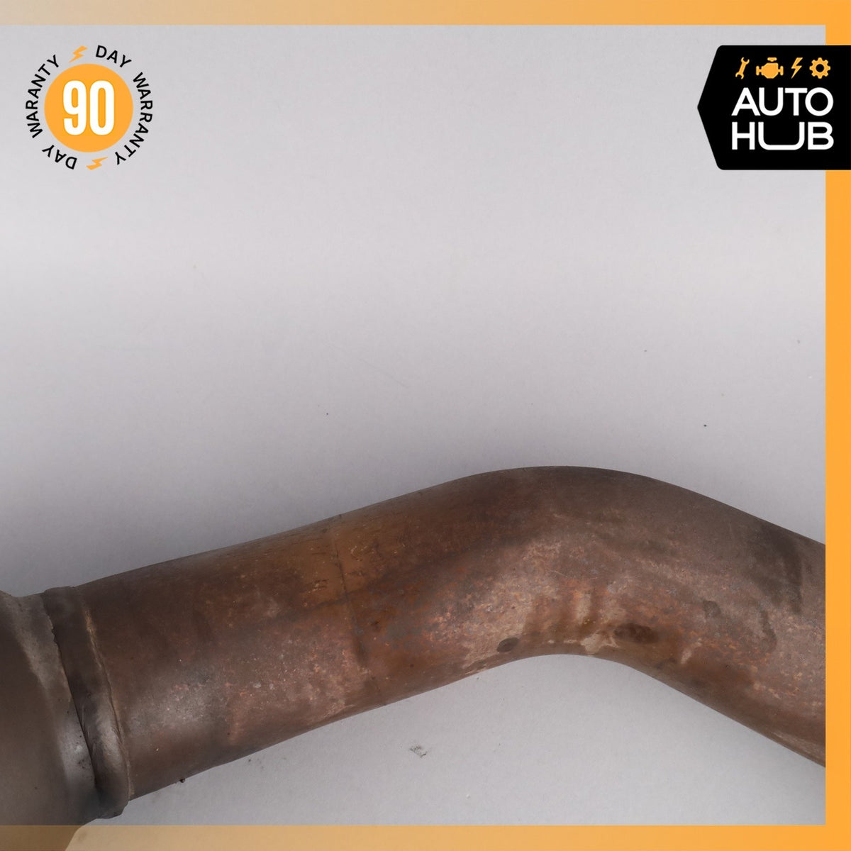 Porsche Cayenne 958 Turbo S Rear Engine Exhaust Downpipe Set OEM - photo 11