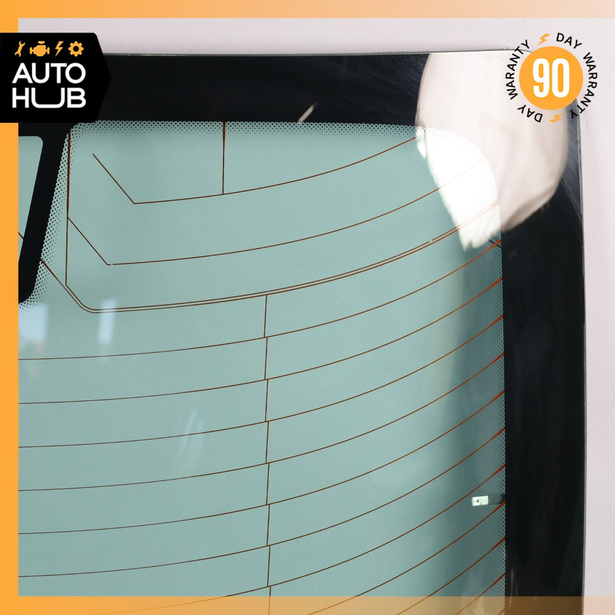 08-18 Maserati GranTurismo M145 Rear Windshield Wind Shield Back Glass OEM 76k - photo 4