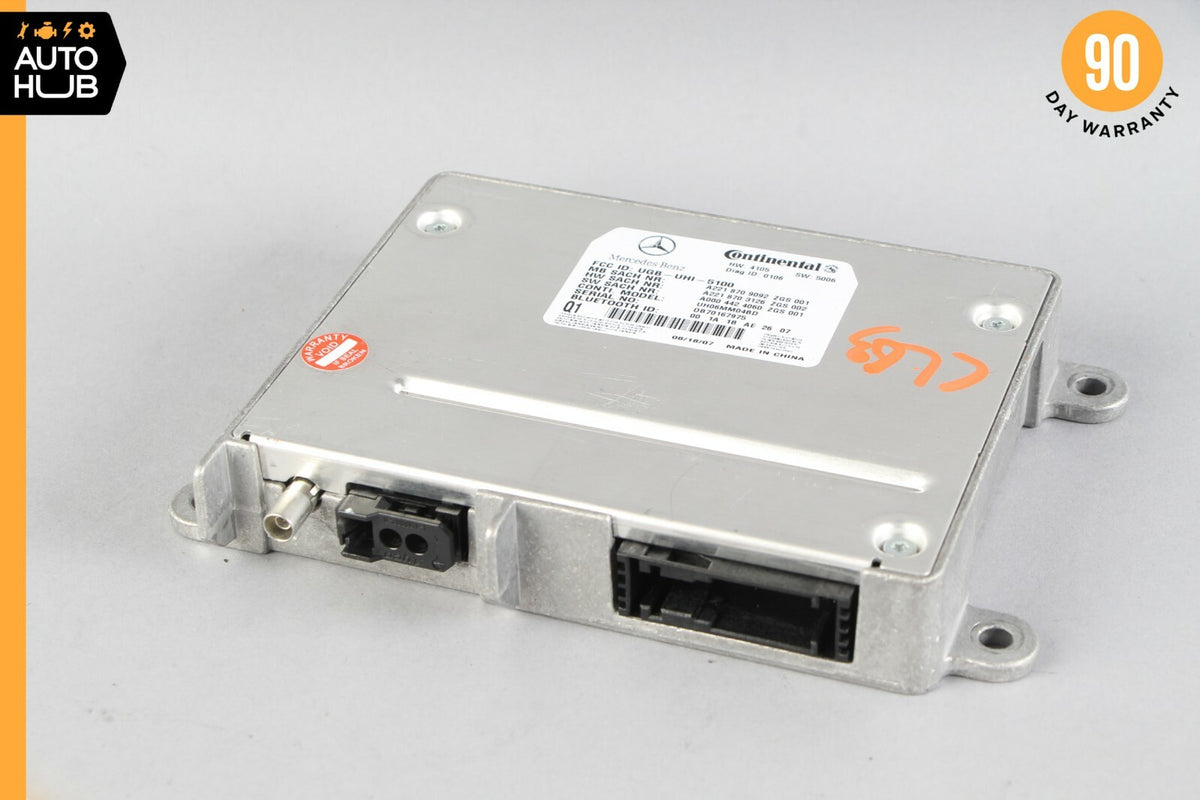 07-09 Mercedes W221 CL63 AMG S550 CL550 Bluetooth Communication Module - photo 1
